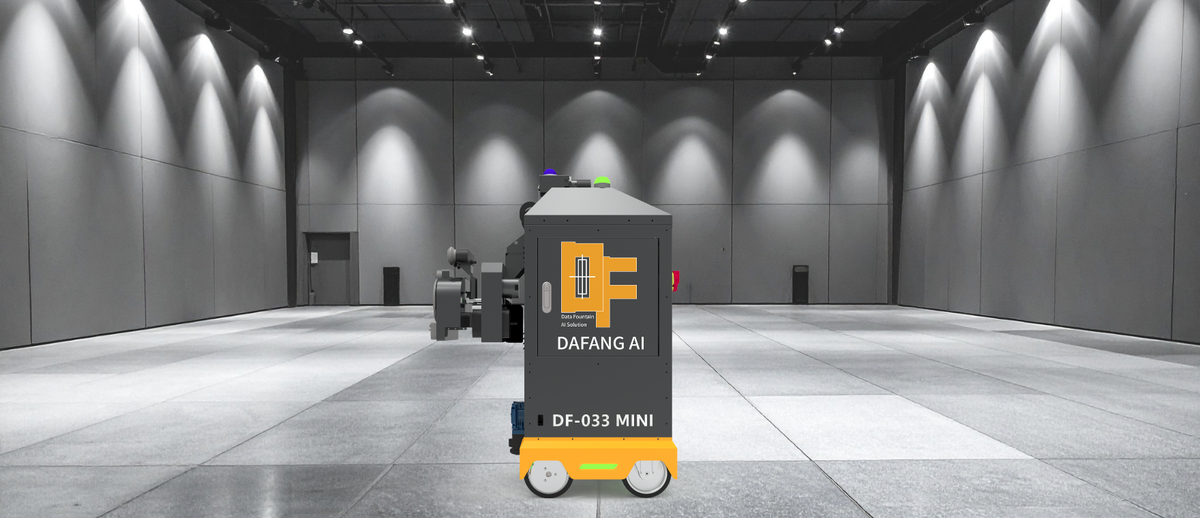 DaFang DF033 MINI Wall Painting, Sanding and Cleaning Robot