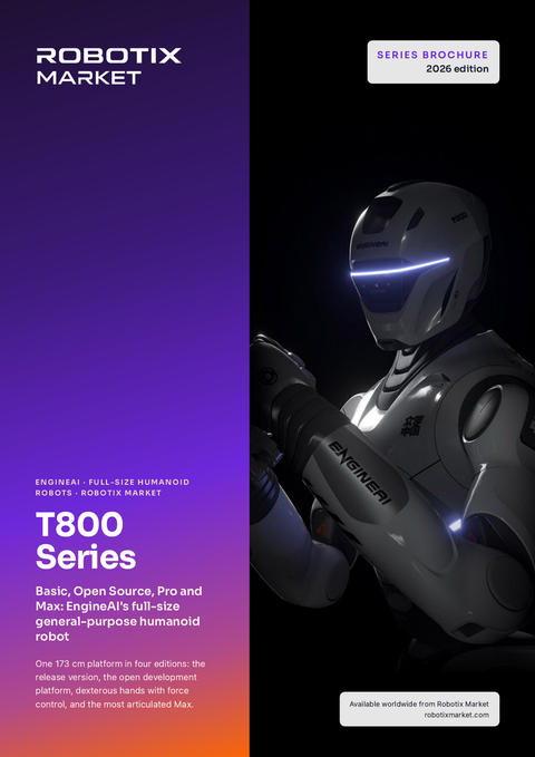 Robot humanoidalny EngineAI T800 Basic Edition – Broszura produktu