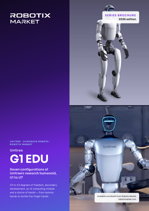 Unitree Robotics G1 Edu Plus U2 – Broszura produktu