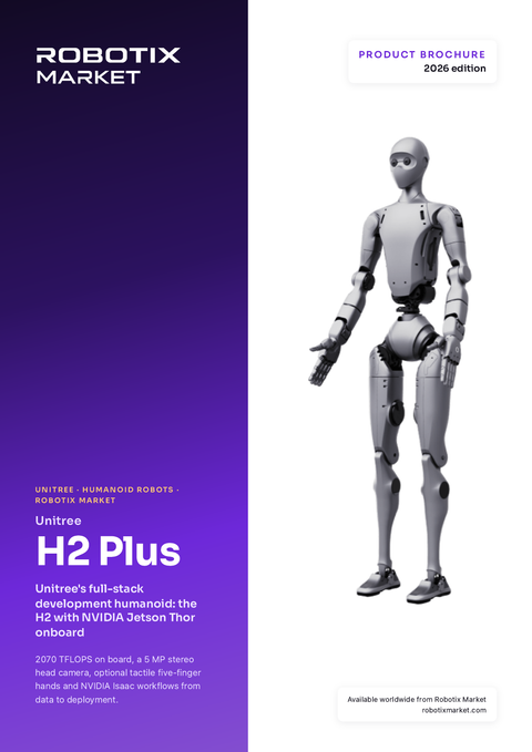 Robot humanoidalny Unitree H2 Plus – Broszura produktu