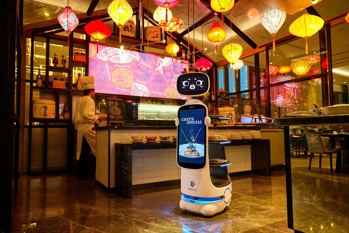Keenon DINERBOT T10 Delivery and Marketing Robot