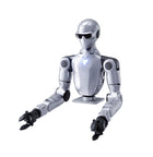 Dwuramienny robot humanoidalny Unitree R1-A7 na stałej podstawie